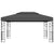 Gazebo with Double Roof 3x4m Anthracite