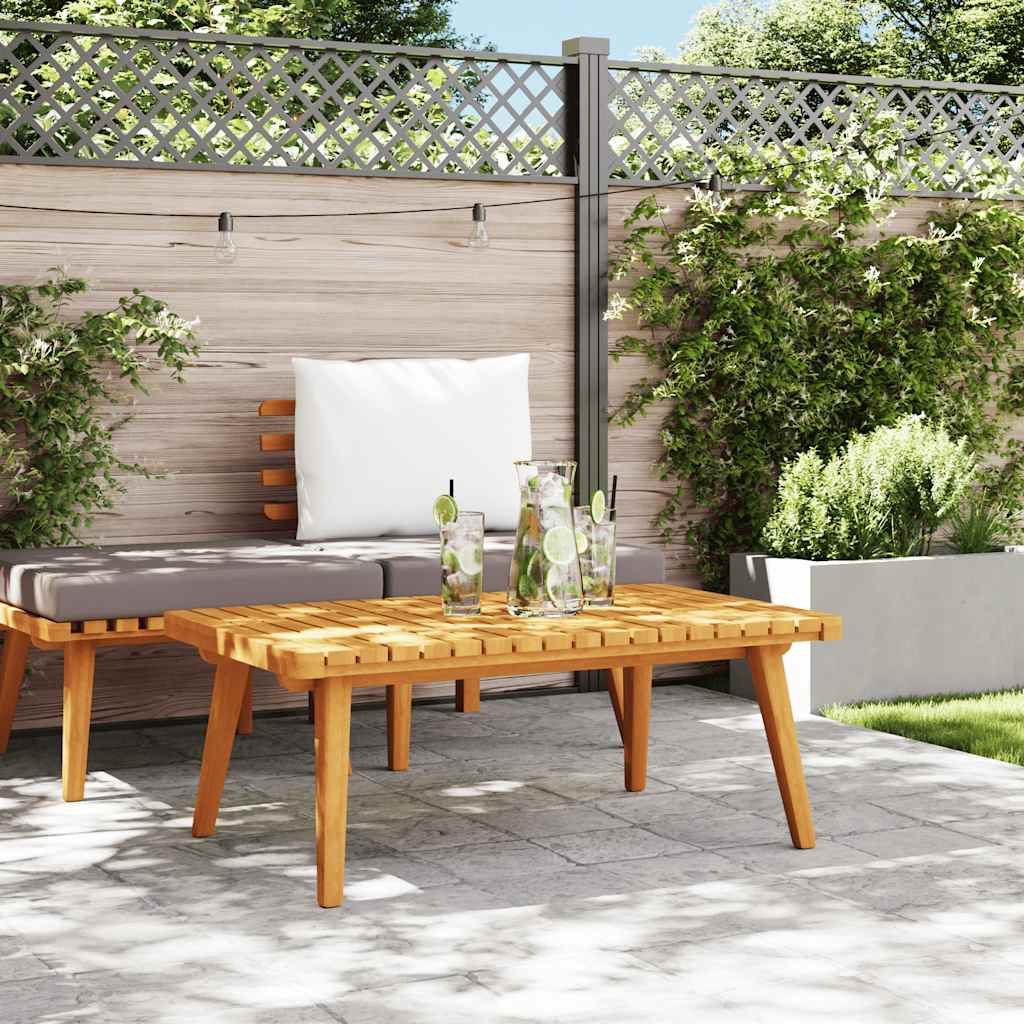 Garden Coffee Table 90x55x35 cm Solid Acacia Wood