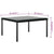 5 Piece Garden Lounge Set with Cushions Black PVC