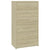 Sideboard with 6 Drawers Sonoma Oak 50x34x96 cm Engineered Wood