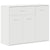 Sideboard White 88x30x70 cm Engineered Wood