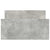 Sideboard White 88x30x70 cm Engineered Wood