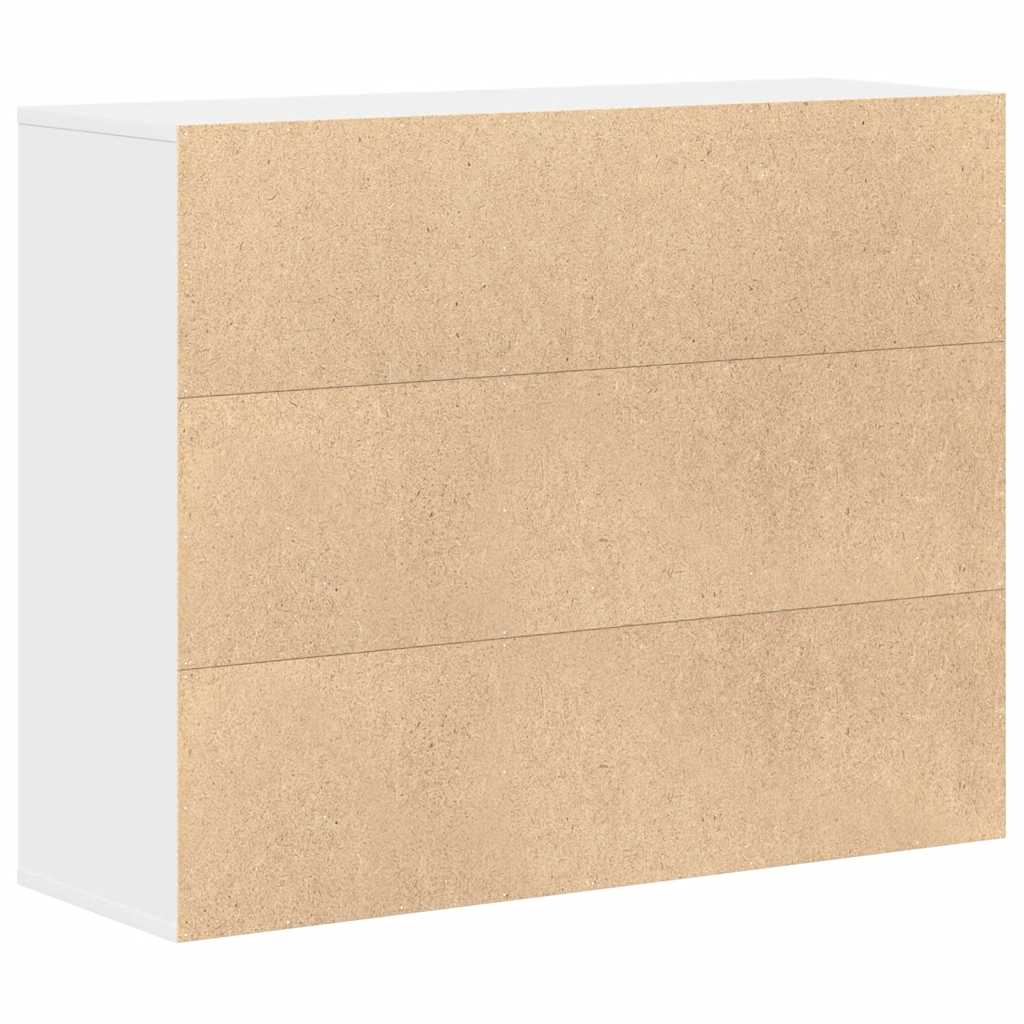 Sideboard White 88x30x70 cm Engineered Wood