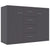Sideboard Grey 88x30x65 cm Engineered Wood