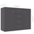 Sideboard Grey 88x30x65 cm Engineered Wood
