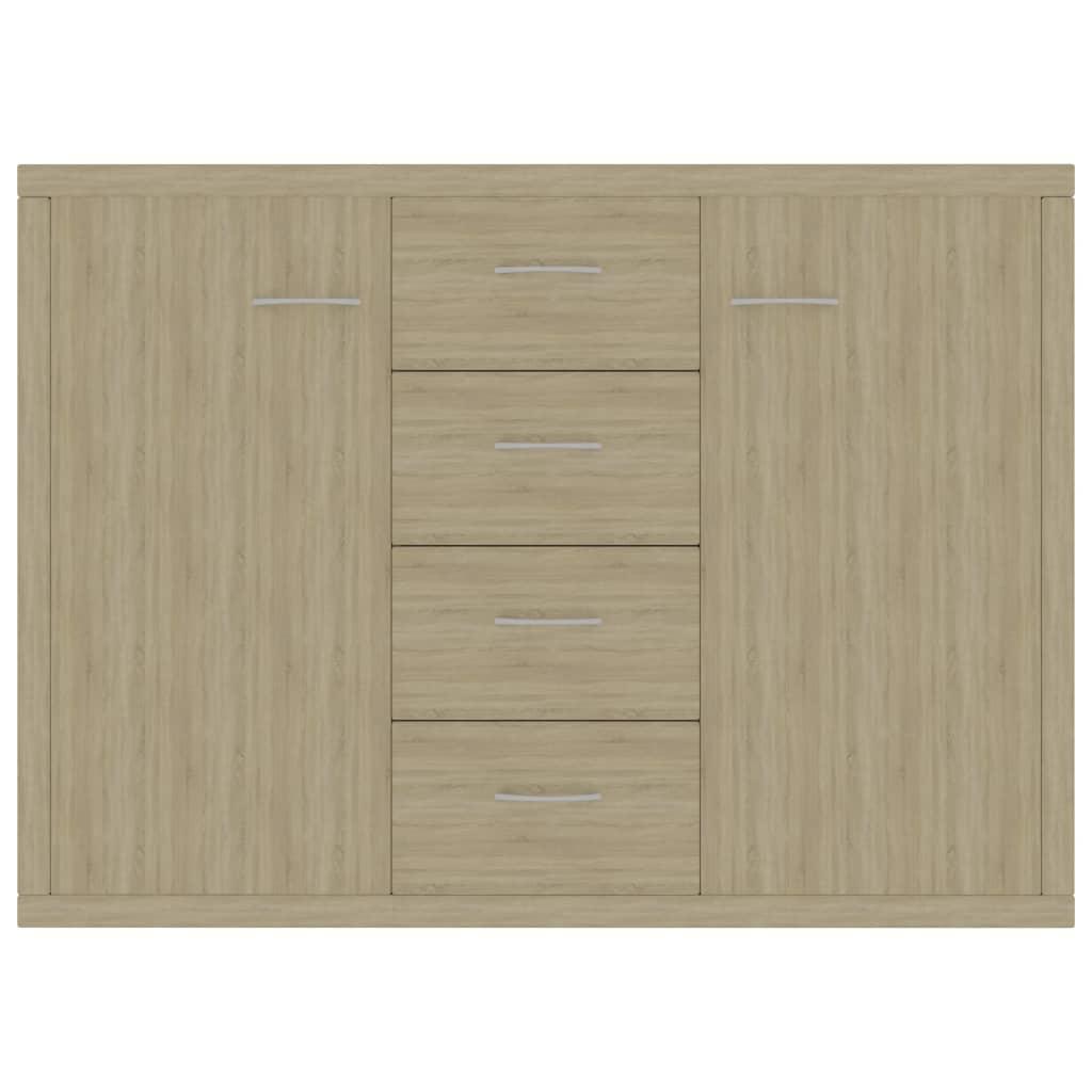 Sideboard Sonoma Oak 88x30x65 cm Engineered Wood