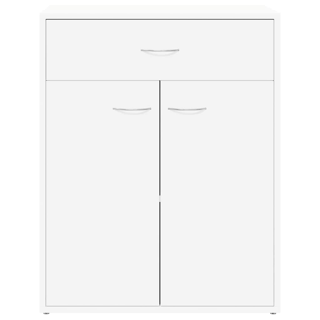 Sideboard White 60x30x75 cm Engineered Wood