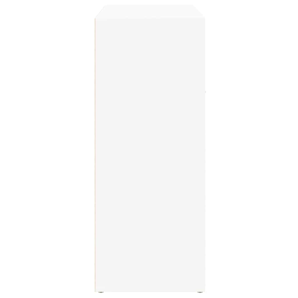 Sideboard White 60x30x75 cm Engineered Wood