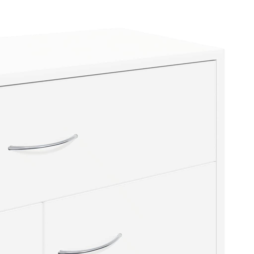 Sideboard White 60x30x75 cm Engineered Wood