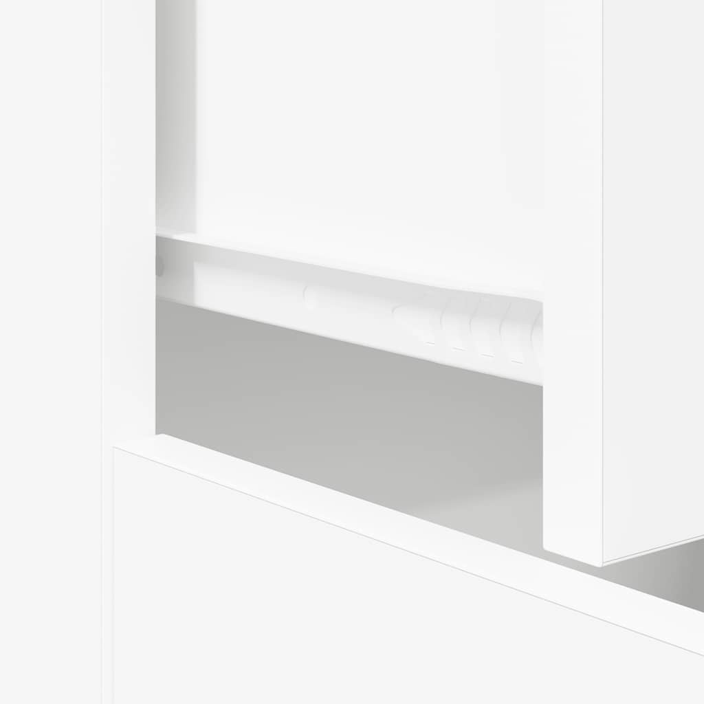 Sideboard White 60x30x75 cm Engineered Wood