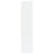 3-Tier Book Cabinet High Gloss White 40x24x109 cm Engineered Wood
