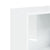 3-Tier Book Cabinet High Gloss White 40x24x109 cm Engineered Wood