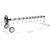 Pool Cover Roller with Stainless Steel Base