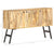 Sideboard 118x30x75 cm Solid Mango Wood