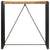 Bar Table 110x60x110 cm Solid Mango Wood
