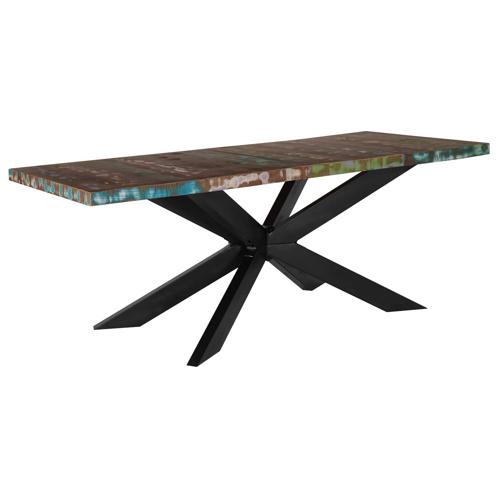 Dining Table 180x90x76 cm Solid Reclaimed Wood