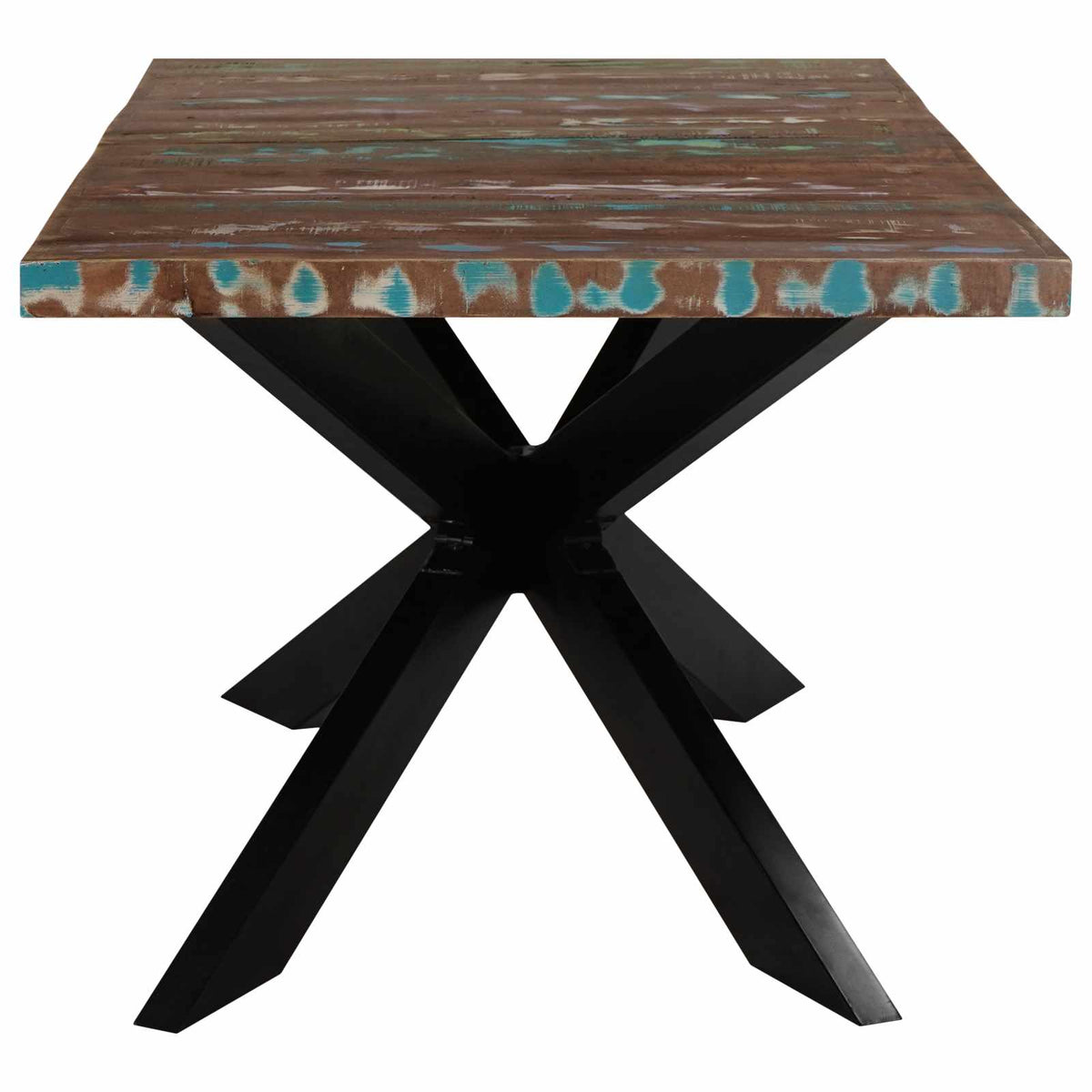 Dining Table 180x90x76 cm Solid Reclaimed Wood
