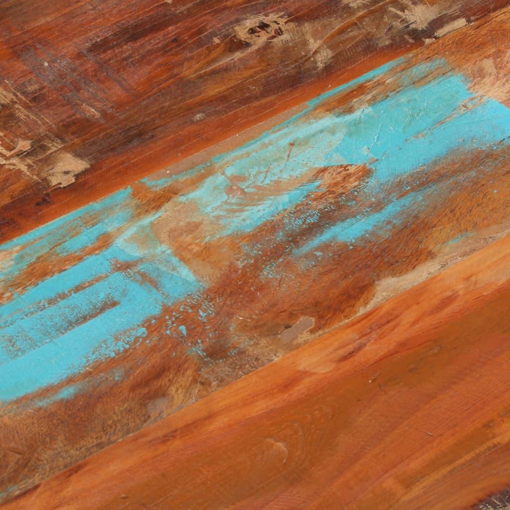 Rectangular Table Top 60x100 cm 15-16 mm Solid Wood Reclaimed