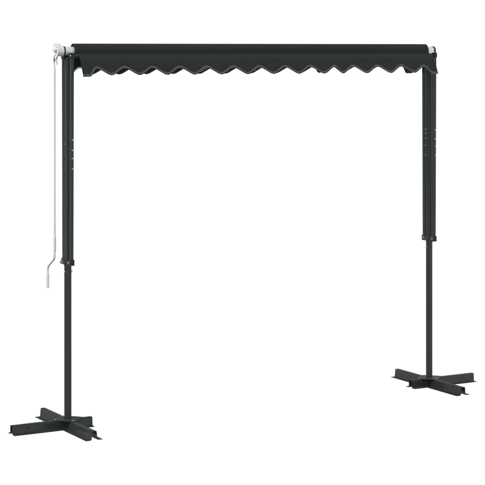 Free Standing Awning 300x300 cm Anthracite