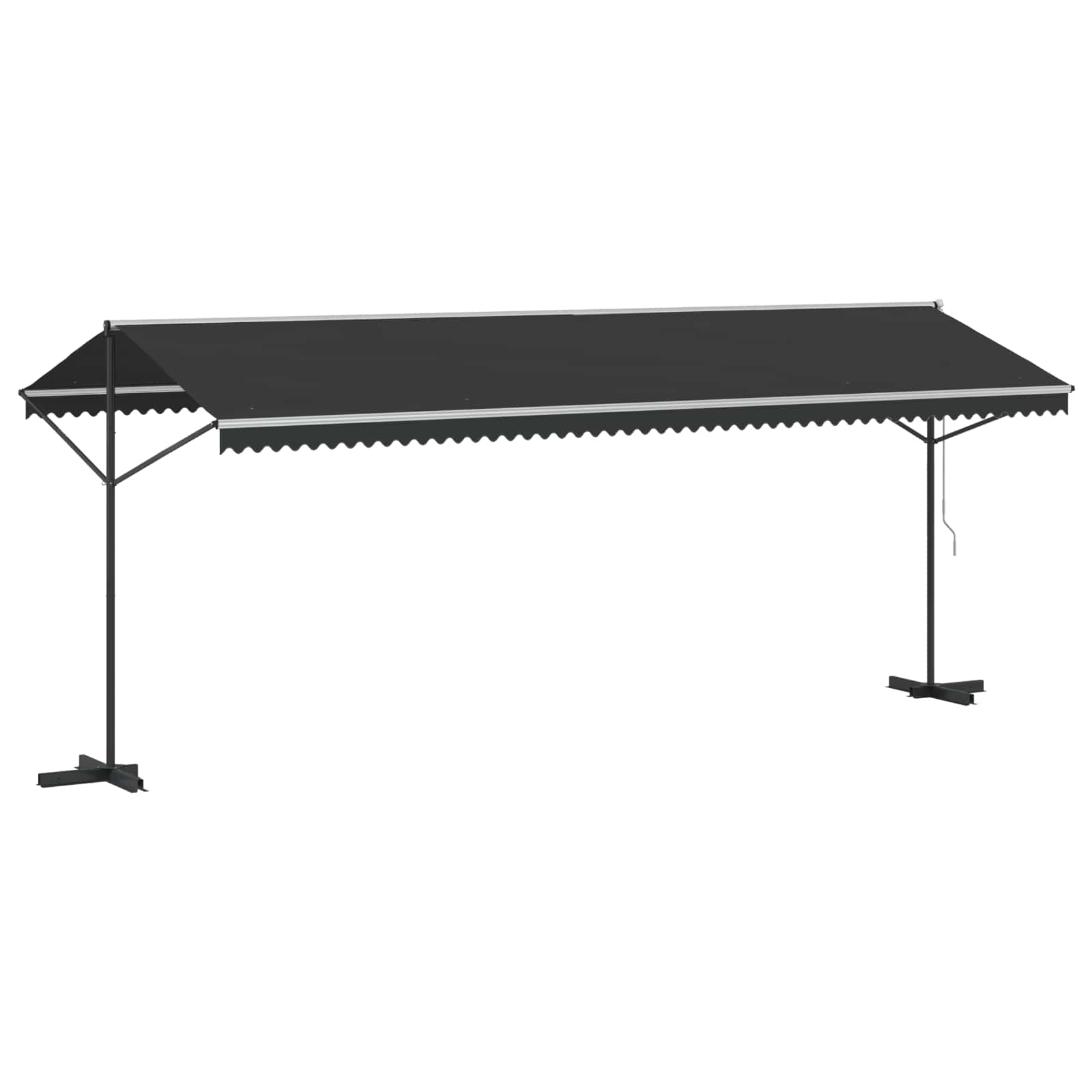 Free Standing Awning 600x300 cm Anthracite