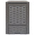 Garden Composters 3 pcs Brown 60x60x83 cm 900 L Plastic Rattan