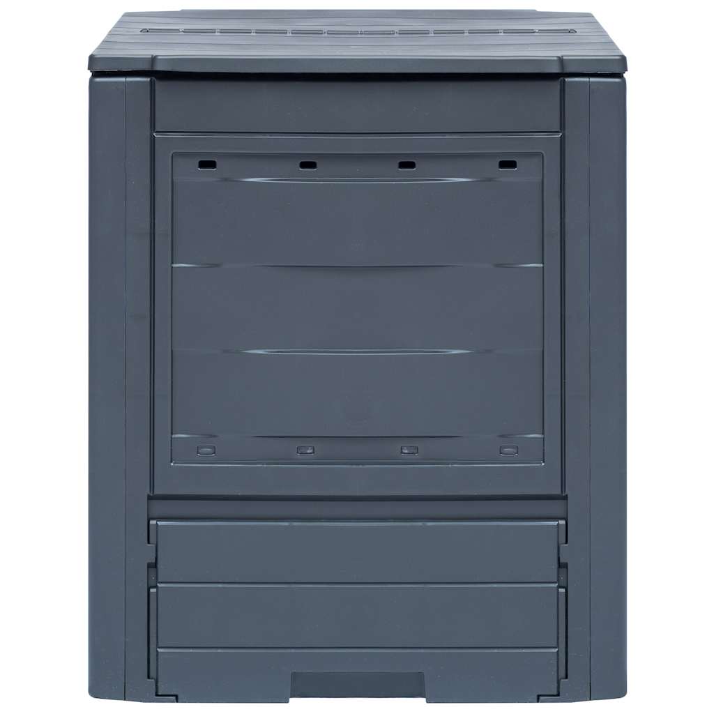 Garden Composters 2 pcs Grey 60x60x73 cm 520 L