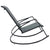 Garden Rocking Chairs 2 pcs Textilene Dark Grey