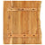 Bathroom Vanity Top Solid Acacia Wood 80x52x2.5 cm