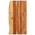 Bathroom Vanity Top Solid Acacia Wood 100x52x2.5 cm