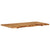 Bathroom Vanity Top Solid Acacia Wood 100x52x2.5 cm