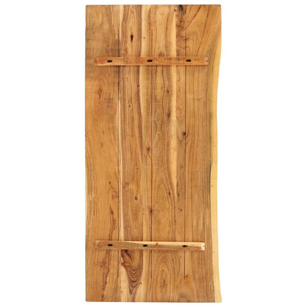 Bathroom Vanity Top Solid Acacia Wood 114x52x2.5 cm