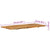 Bathroom Vanity Top Solid Acacia Wood 114x52x2.5 cm