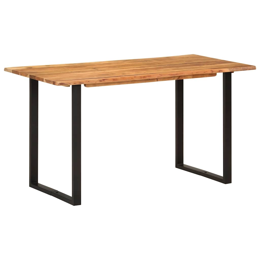 Dining Table 140x70x76 cm Solid Acacia Wood