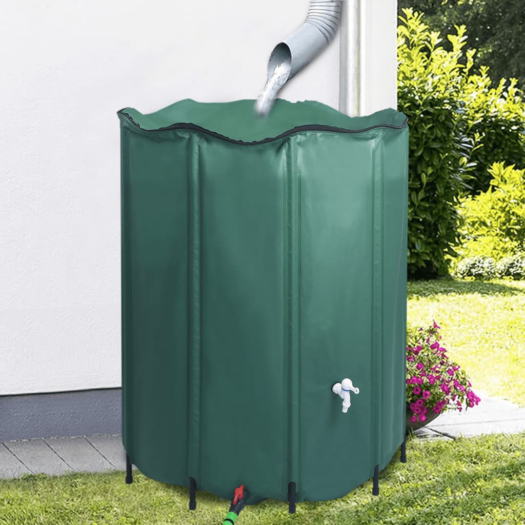 Collapsible Rain Water Tank with Spigot 1000 L