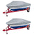 Boat Covers 2 pcs Grey Length 427-488 cm Width 173 cm