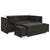 6 Piece Garden Lounge Set with Cushions Poly Rattan Brown