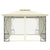Gazebo with Nets 300x400x265 cm Cream