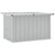 Garden Storage Box Grey 109x67x65 cm