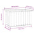 Garden Storage Box Grey 109x67x65 cm