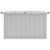 Garden Storage Box Grey 109x67x65 cm
