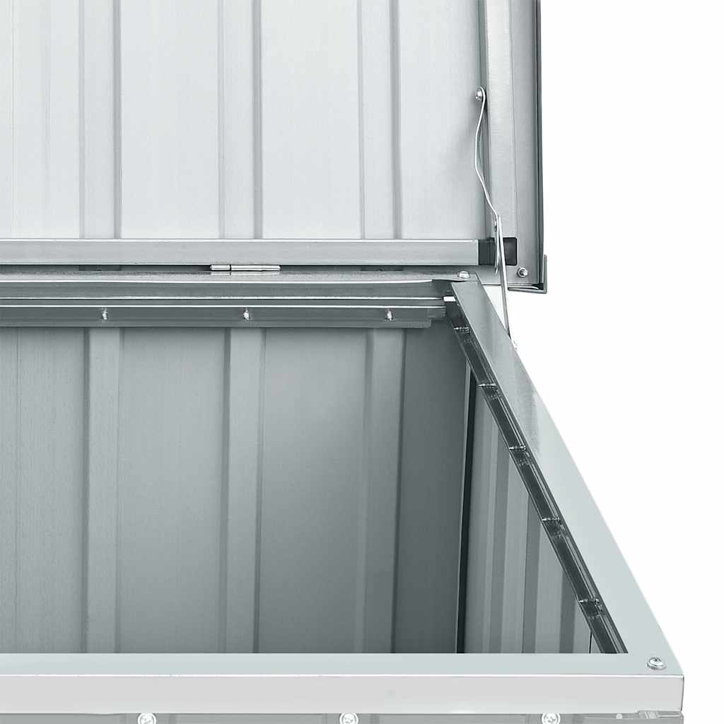 Garden Storage Box Grey 109x67x65 cm