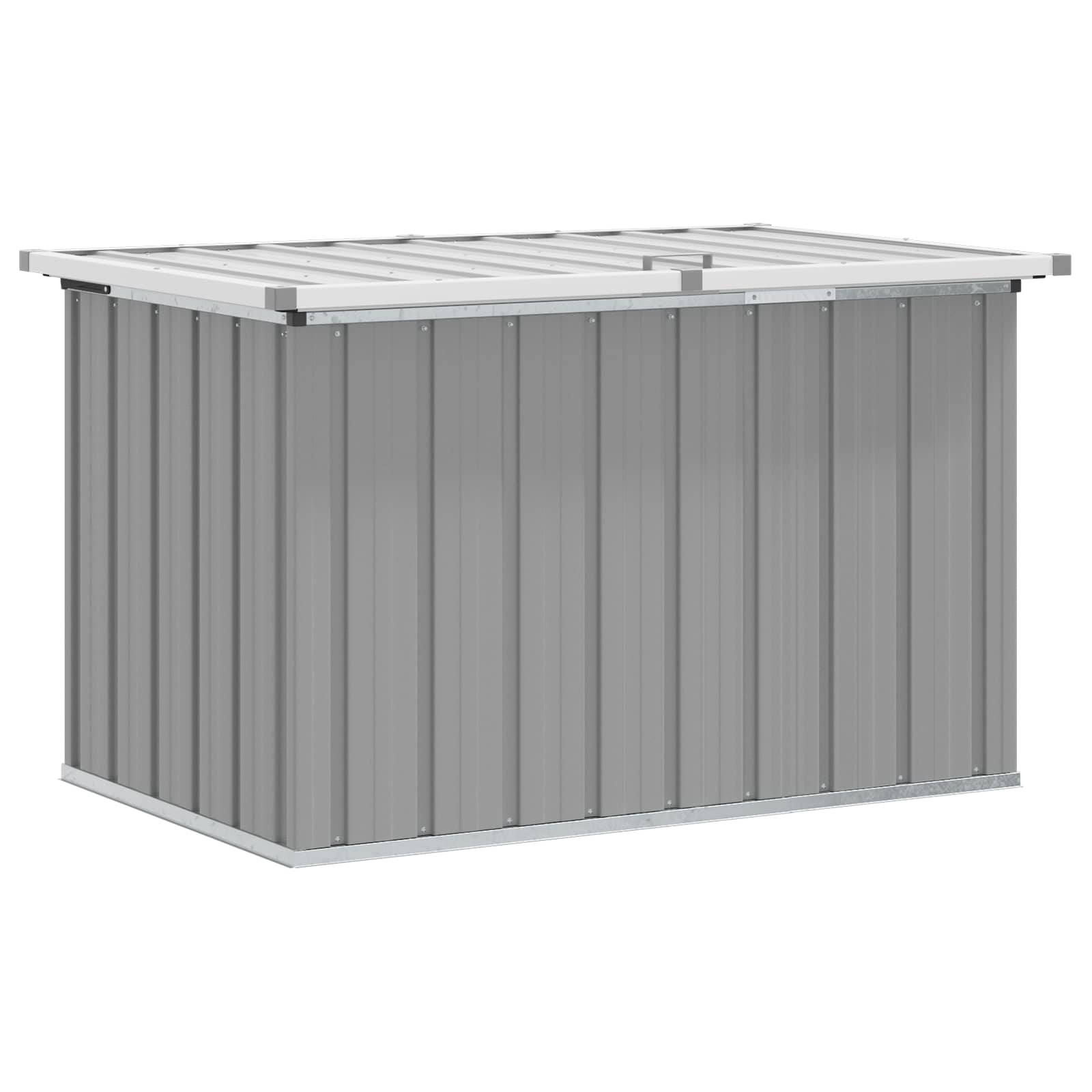 Garden Storage Box Grey 109x67x65 cm