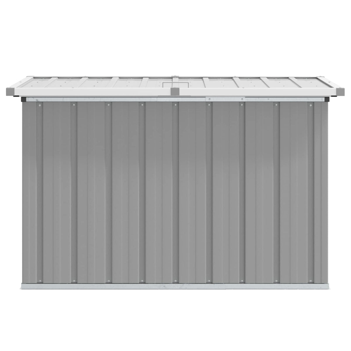 Garden Storage Box Grey 109x67x65 cm