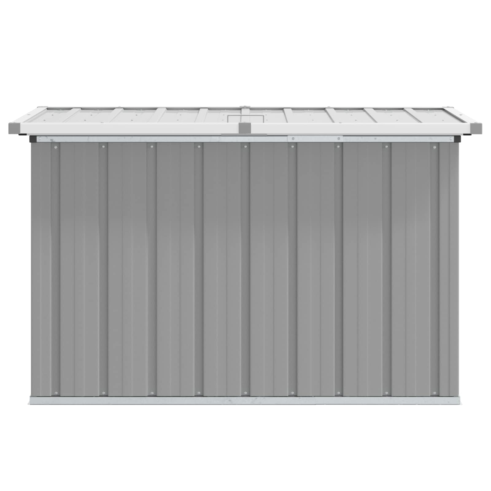 Garden Storage Box Grey 109x67x65 cm