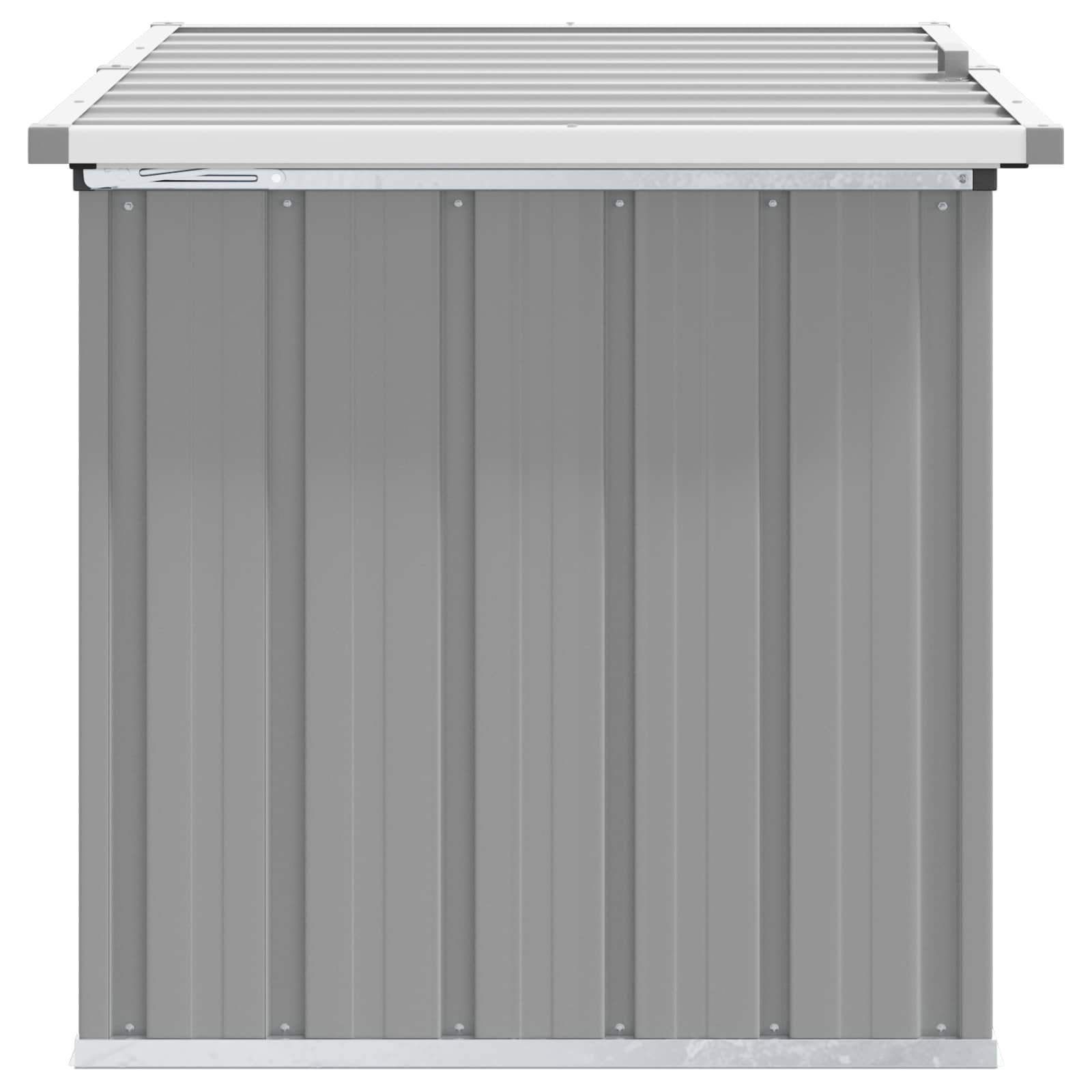 Garden Storage Box Grey 109x67x65 cm