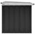 Garden Storage Box Anthracite 109x67x65 cm