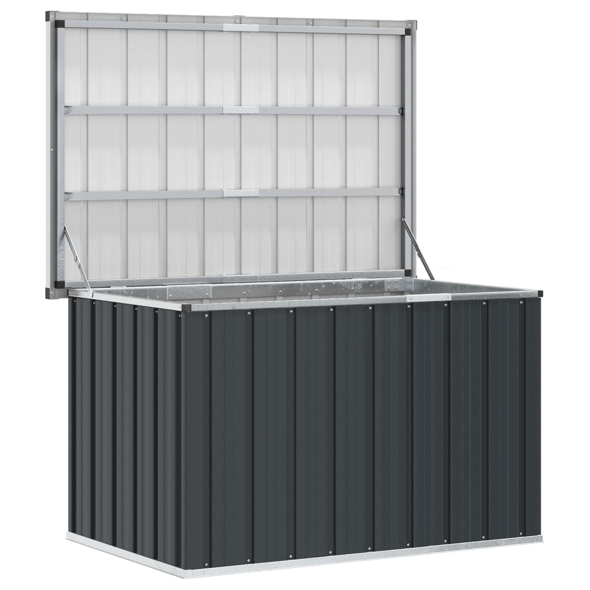 Garden Storage Box Anthracite 109x67x65 cm