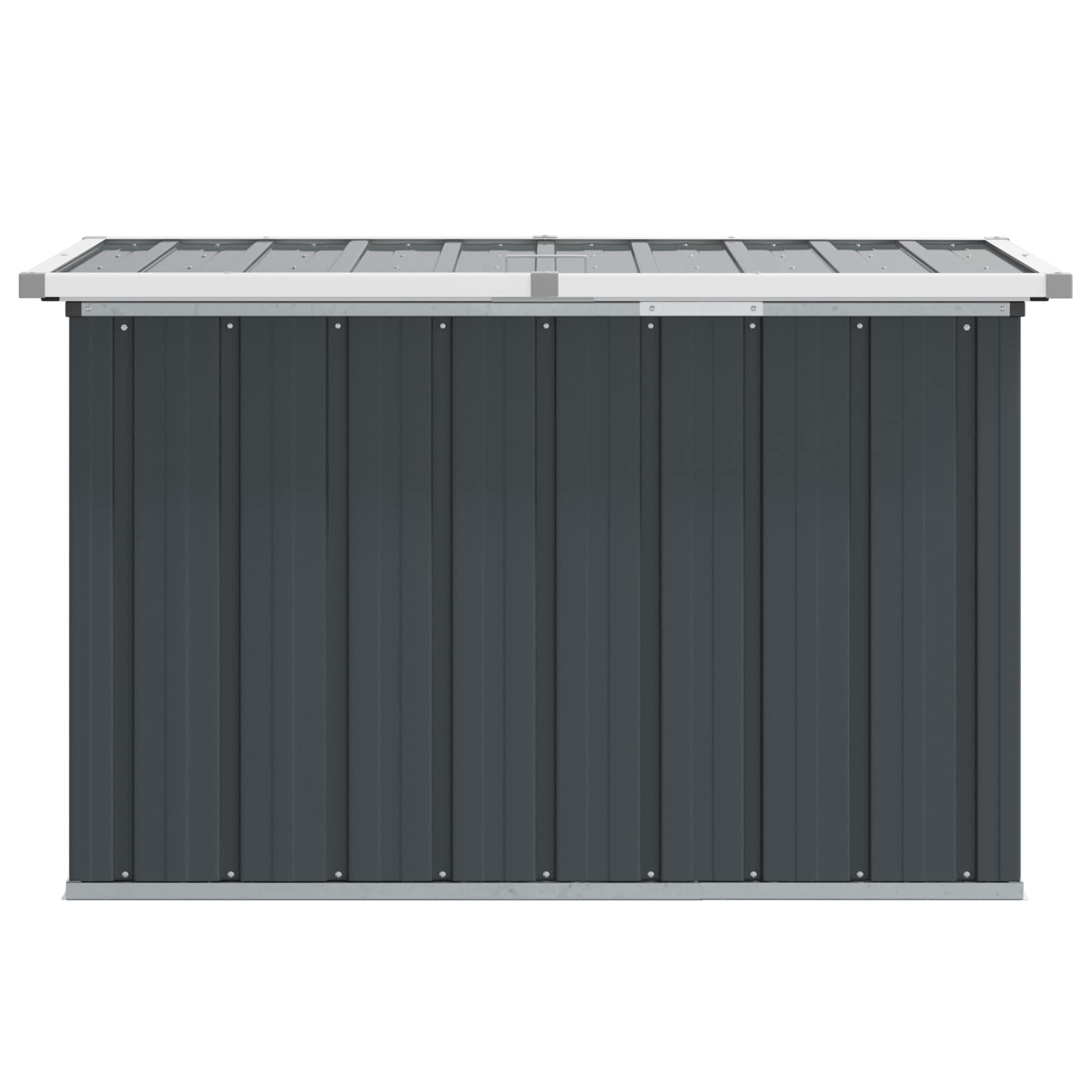 Garden Storage Box Anthracite 109x67x65 cm