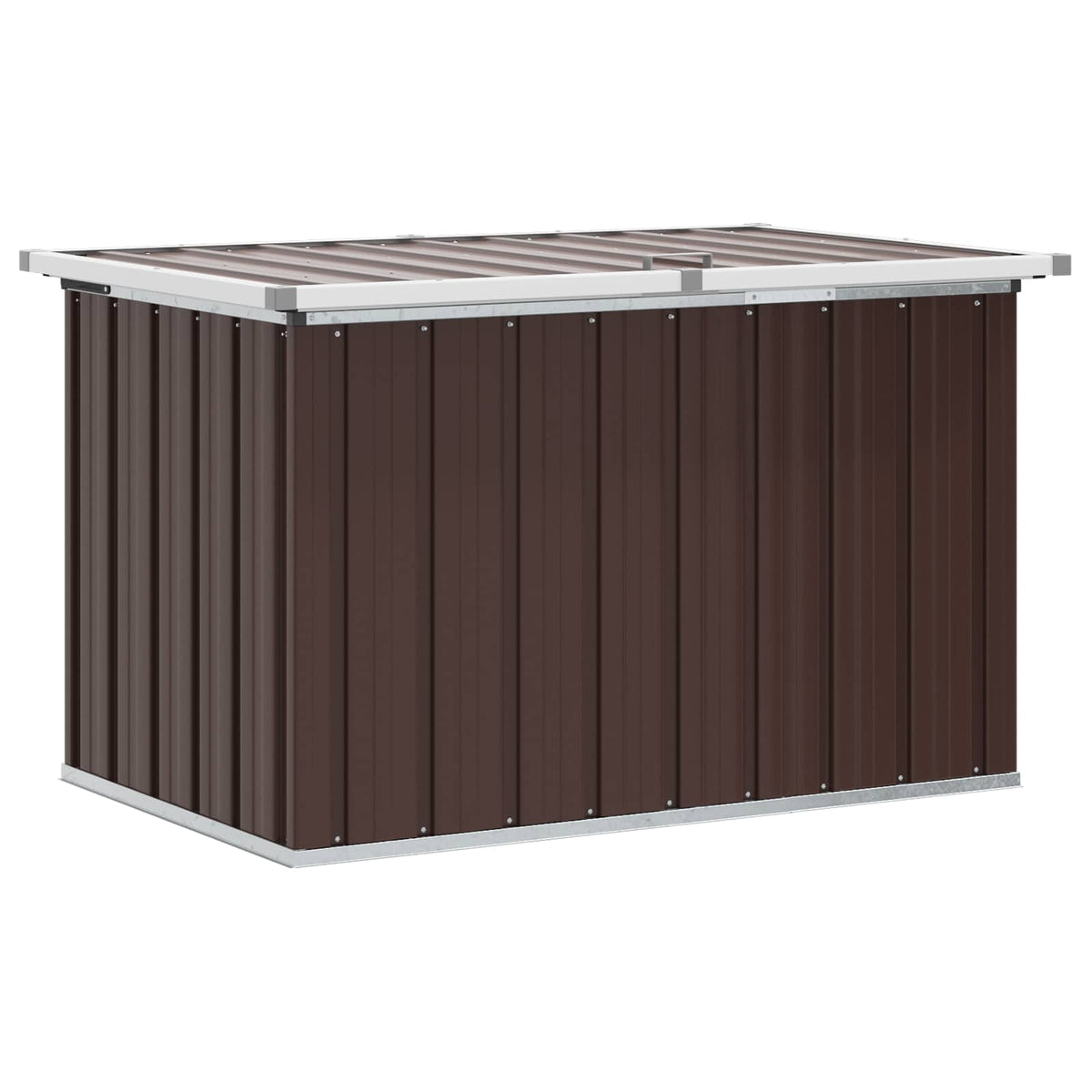 Garden Storage Box Brown 109x67x65 cm