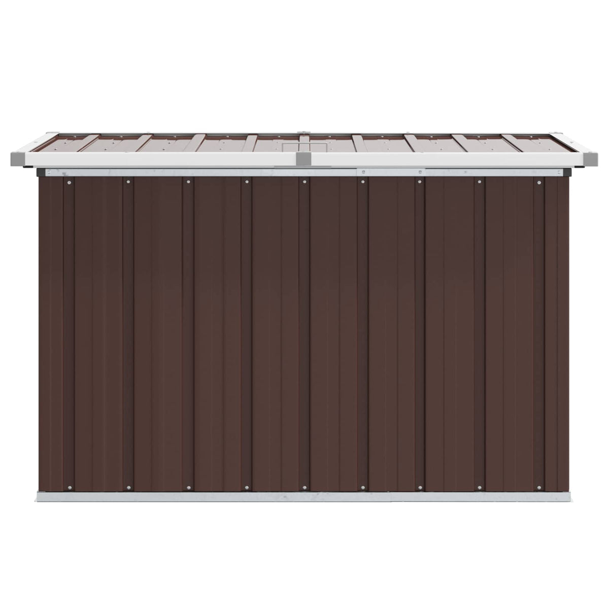 Garden Storage Box Brown 109x67x65 cm